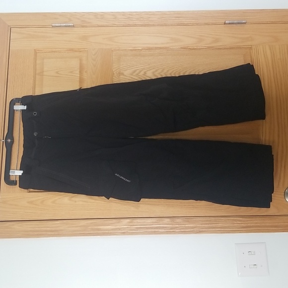 Obermeyer juniors 14 black ski snowboard pants - Picture 6 of 14
